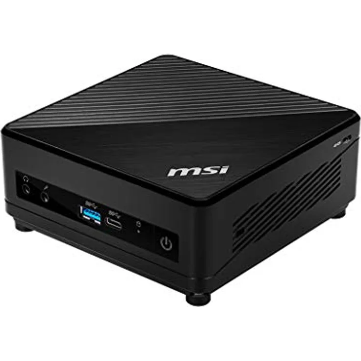 MSI Cubi 5 10M, Desktop-PC mit Intel Core i5-10210U, 8 GB RAM, 256 GB SSD, Schwarz