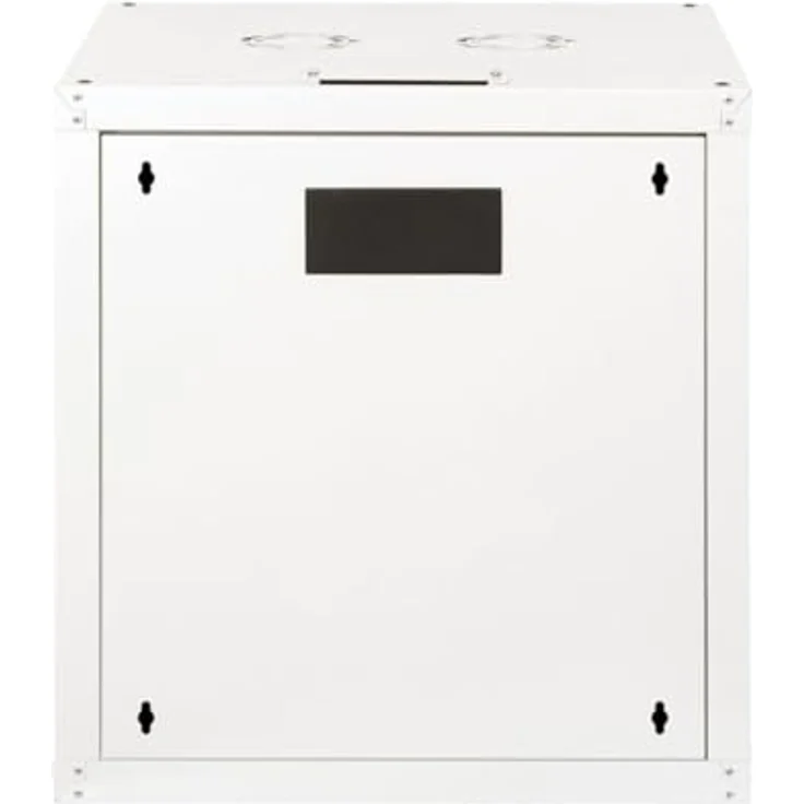 Equip Serverschrank 19" 12U 600x600mm Glastür grau - Netzwerkschrank mit gehärteter Glasfront und abnehmbaren Seitenteilen – Bild 4