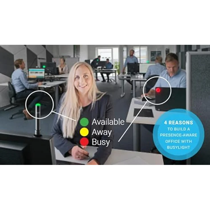 Kuando BusyLight Alpha UC für Microsoft LYNC, Estos, C4B, 15306 – Bild 2