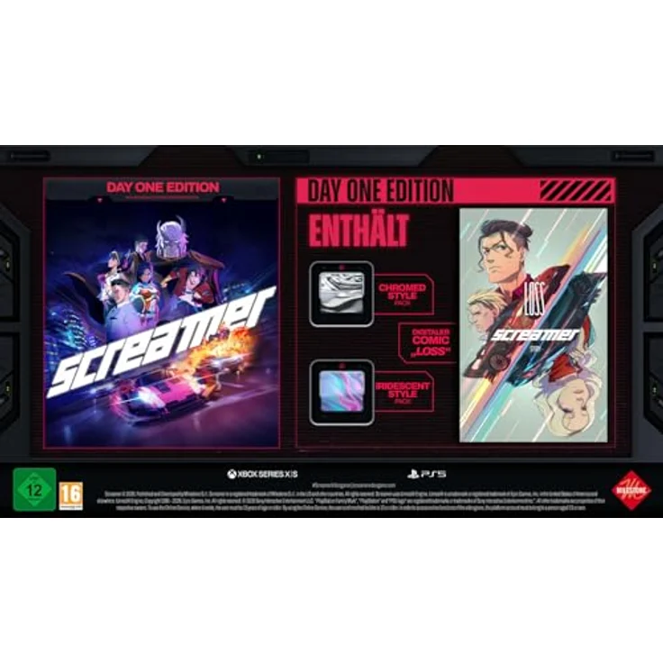 Milestone Screamer Day One Edition (Xbox Series X), Rennspiel mit DLCs und digitalem Comic, Anime-inspiriert – Bild 2