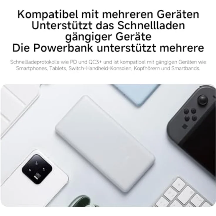 Xiaomi 22.5W Power Bank – 10000mAh, 22.5W Schnellladefunktion, lädt 3 Geräte gleichzeitig, flugtauglich, in 4,5 Stunden komplett aufgeladen – kompakt und praktisch, schwarz – Bild 8
