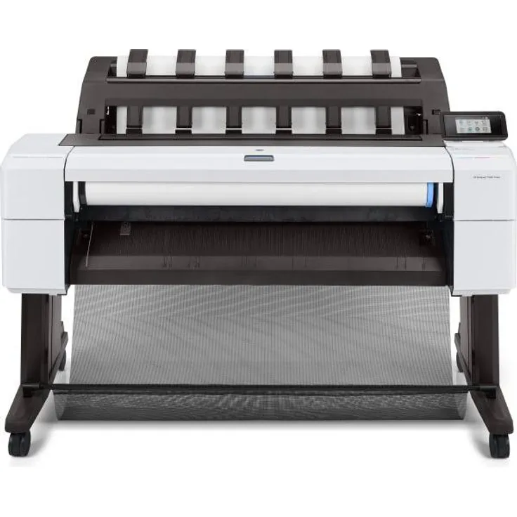 HP DESIGNJET T1600DR - 36IN Plotter mit 2400 x 1200 DPI, PostScript 3, 6 Druckfarben, geeignet für beschichtetes und Fotopapier, Cyan, Magenta, Gelb, Grau, Mattschwarz, Foto schwarz