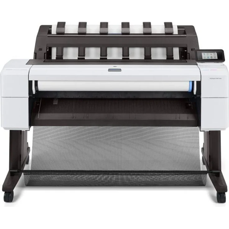 HP DESIGNJET T1600DR - 36IN Plotter mit 2400 x 1200 DPI, PostScript 3, 6 Druckfarben, geeignet für beschichtetes und Fotopapier, Cyan, Magenta, Gelb, Grau, Mattschwarz, Foto schwarz