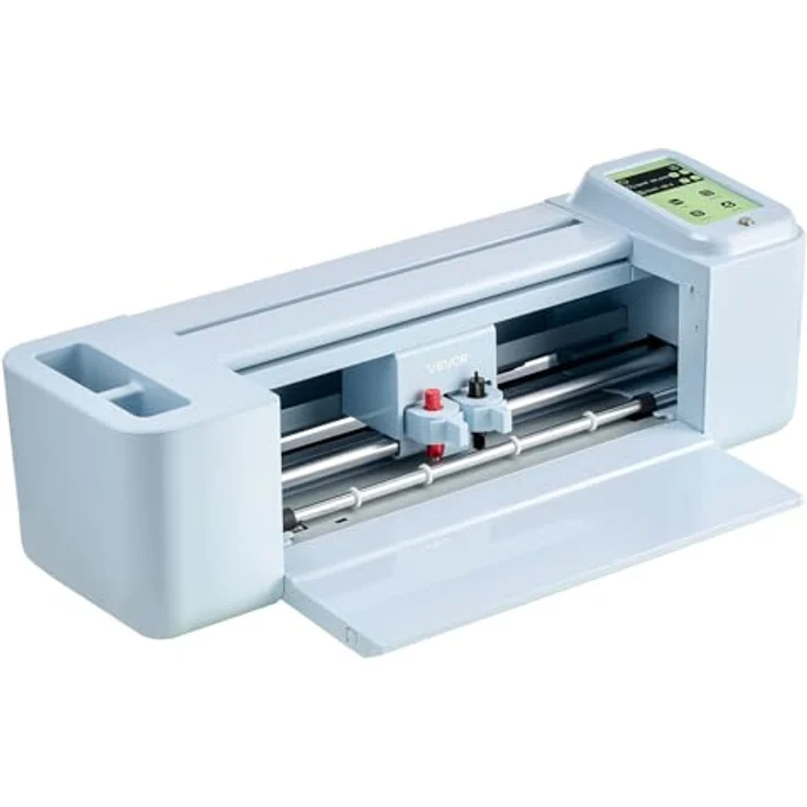 VEVOR Vinylschneidemaschine 30 cm, Schneideplotter mit Touchscreen, inkl. Material- und Werkzeugsatz, kompatibel mit Mac/Windows/Android/iOS für Bastelarbeiten und Karten – Bild 9