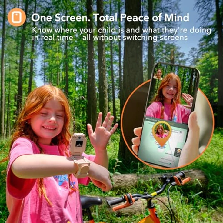 imoo Watch Phone X10, Smartwatch für Kinder mit 1,6 Zoll OLED-Display, 32 GB Speicher, 8 MP Kamera und Gesundheitsmonitoring, wasserdicht – Bild 2