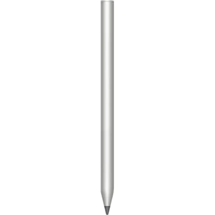HP wiederaufladbarer USI Stift (aufladbar über USB-C, 2 Ersatz-Stiftspitzen, lange Akkulaufzeit, magnetisch) silber – Bild 3