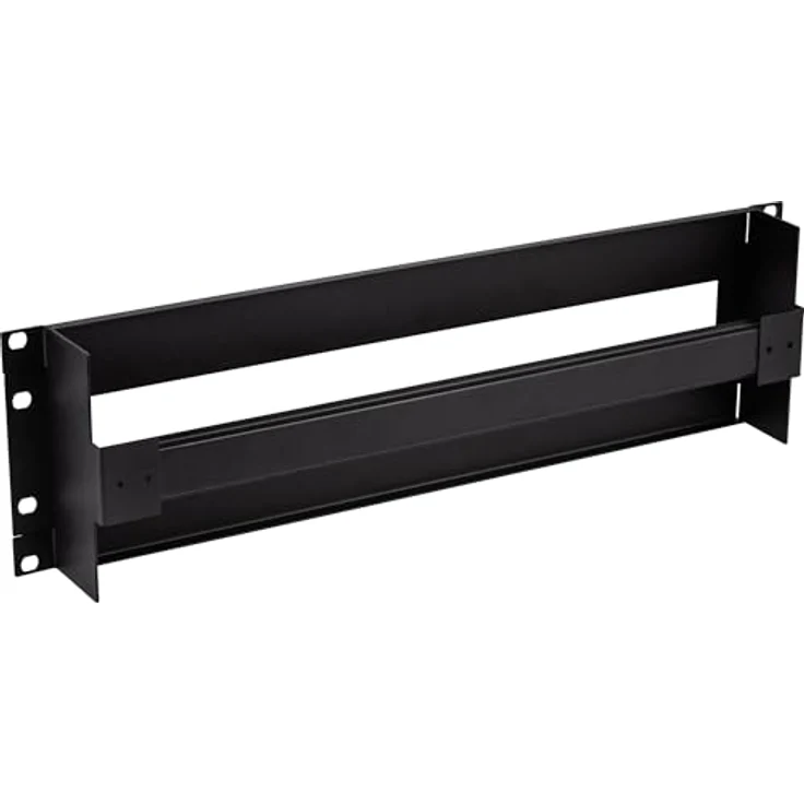 InLine 19" Schutzschalterleiste 3HE, mit Hutschiene, schwarz - Effiziente Stromverteilung für professionelle IT-Umgebungen – Bild 2