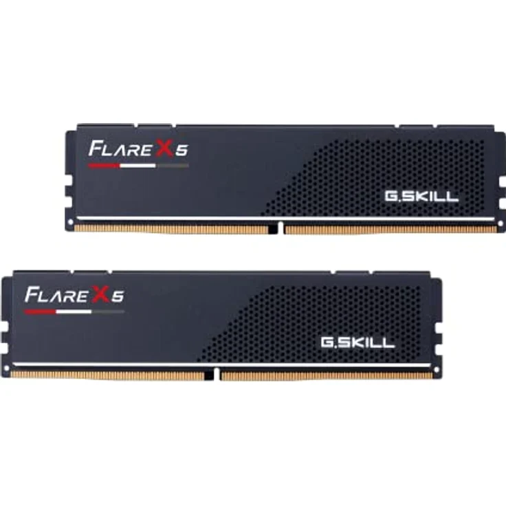 G.Skill Flare X5 Series DDR5 RAM 64GB (2 x 32GB) 6000MT/s CL30-40-96 1,40V UDIMM Desktop-Speicher - Schwarz matt – Bild 1