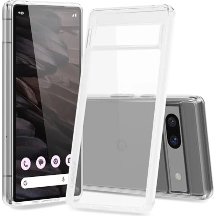 Nevox StyleShell SHOCKFlex, Handyhülle aus Polycarbonat und TPU, geeignet für Google Pixel 8, mit Kamera-Aussparung