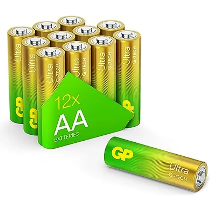 AA Batterie GP Ultra Alkaline 1,5V, 12 Stück