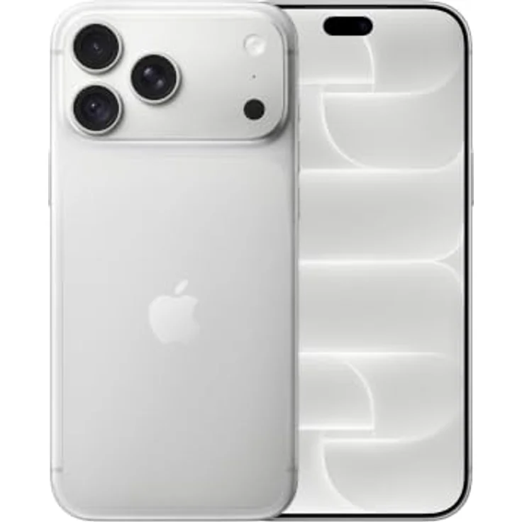 Apple iPhone 18 Pro Max 5G Smartphone (6,9 Zoll) OLED-Display, 256 GB interner Speicher, iOS 27, Silber – Bild 1