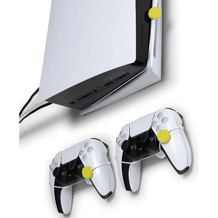 Floating Grip Soft Silicon Covers, Wandhalterungsschutz in Gelb für Gaming- & Konsolen-Zubehör
