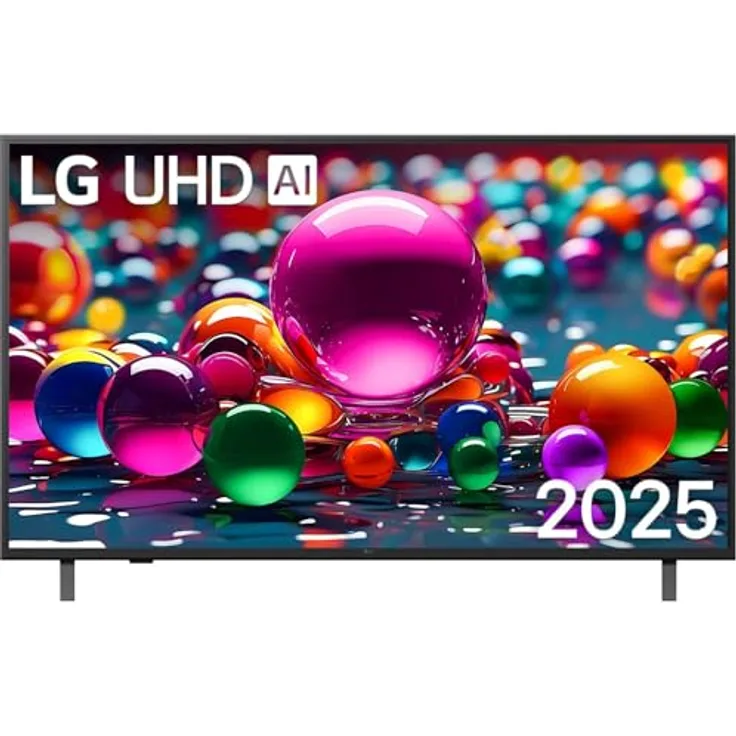 LG 55UA75006LA, 55 Zoll 4K UHD AI TV mit α7 Gen8 Prozessor, webOS 25, 60Hz, HGiG-Unterstützung