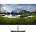 Dell P2423D 24 Zoll QHD Monitor, IPS, 5ms, 99% sRGB, DisplayPort, HDMI, 5x USB, 3 Jahre Garantie, Schwarz