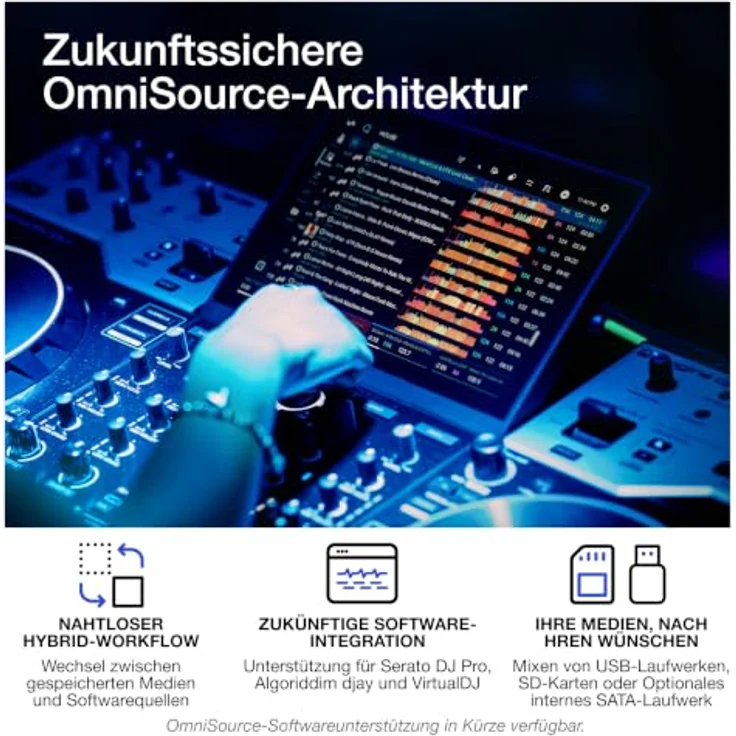 Denon DJ Prime 4 G2, DJ-Controller mit Thon Case Bundle – Bild 4