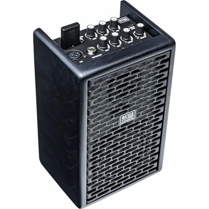 Acus Sound Engineering Ferdi 4, Aktiver Akustikverstärker mit 250 Watt Leistung, 4 Kanälen und schaltbaren Effekten, Schwarz – Bild 2