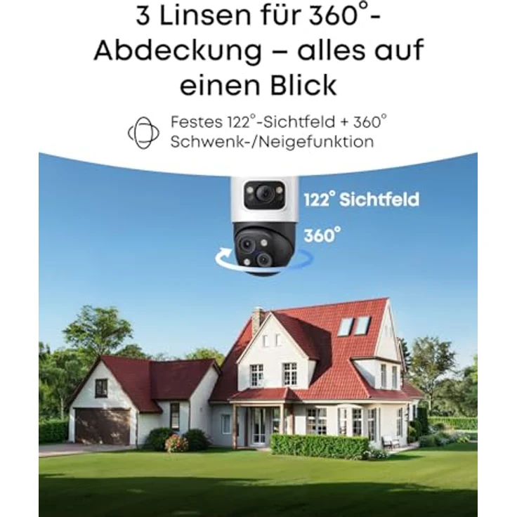 eufy NVR Security System S4, 4K Überwachungssystem mit 2 Bullet-Kameras und 2 Bullet-PTZ-Kameras, 2TB Speicher, KI-gestützte Objektverfolgung – Bild 4