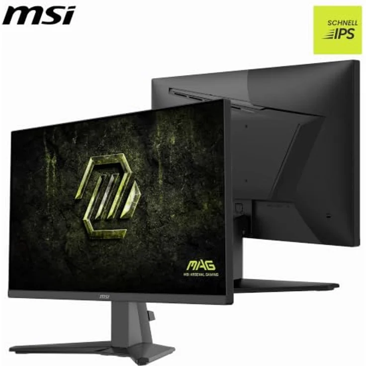 MSI MAG 245F X24, 61 cm FHD Gaming-Monitor mit 240Hz, 0,5ms Reaktionszeit, HDR, AMD FreeSync Premium, Schwarz – Bild 2