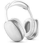 Music Sound | Bluetooth-Kopfhörer MAXI2 | Kopfhörer Around Ear Bluetooth 5.0 - Play Time 22h - Charging 1,5h - Integriertes Mikrofon - Bedienelemente am Pavillon und verstellbarem Kopfband, Weiße