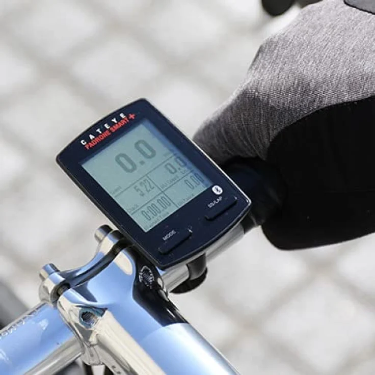 Cateye Padrone Smart CC-SC100B Fahrradcomputer, schwarz, klein – Bild 5