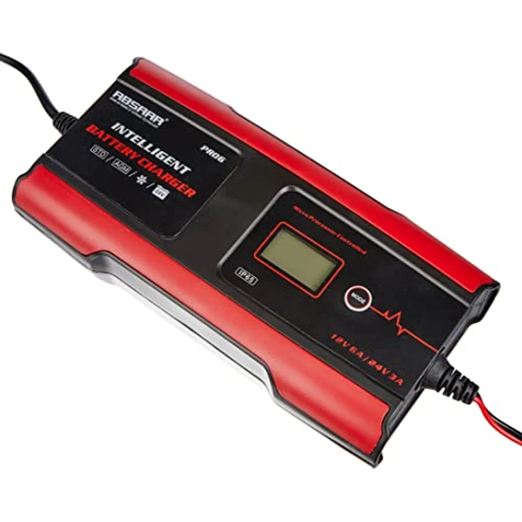 Absaar Pro Batterieladegerät, 6/12 V, Red, 6A AA 635676 – Bild 2