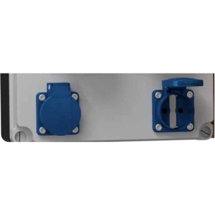 Doktorvolt Stromverteiler FRED 32A 16A 2x230V Baustromverteiler Wandverteiler Steckdosenverteiler 4-fach, ausgestattet mit Mennekes-Steckdosen – Bild 3