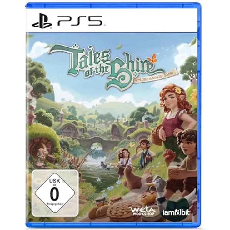 iam8bit Tales of the Shire: A Lord of the Rings Game - PS5 mit Ausklappkarte und Download-Code für Soundtrack