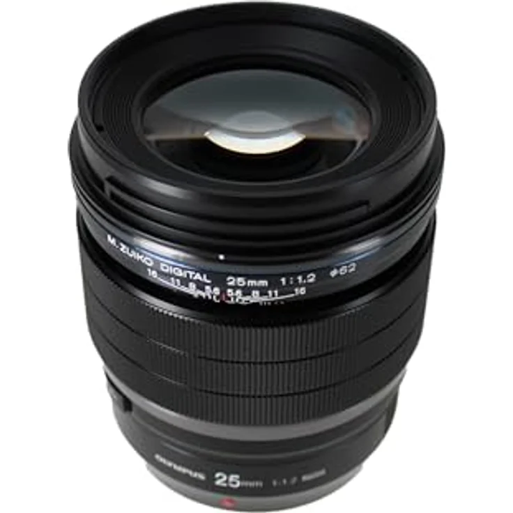 Olympus M. Zuiko Digital ED 25mm 1:1.2 Pro Objektiv, geeignet für alle MFT-Kameras (Olympus OM-D & PEN Modelle, Panasonic G-Serie), schwarz – Bild 3