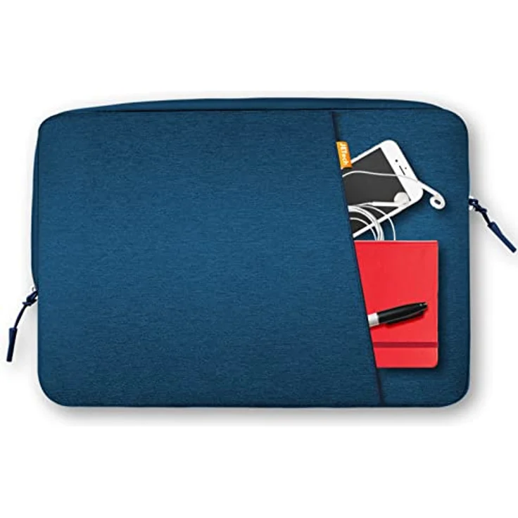 JETech Laptoptasche Hülle für 13,3 Zoll MacBook Air/Pro, 14 Zoll MacBook Pro 2021 M1, 13-13,6 Zoll Notebook, Wasserdicht Laptophülle Stoßfest Laptop Sleeve mit Zubehörtasche (Kobaltblau) – Bild 3