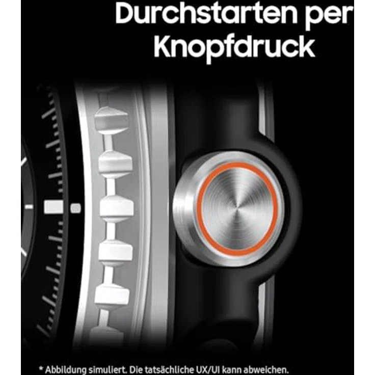 Samsung Galaxy Watch 8 Classic, Smartwatch mit drehbarer Lünette, 64 GB Speicher, 46 mm, Bluetooth, schwarz – Bild 4
