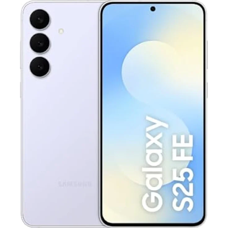 Samsung Galaxy S25 FE, 256GB AI Smartphone mit Android 15, 8 GB RAM, Exynos 2400, Icyblue – Bild 1