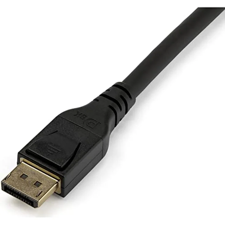 StarTech.com 3m 9.8ft DisplayPort 1.4 Cable - VESA Certified - 8K DP Cable - DisplayPort-Kabel - DisplayPort (M) eingerastet bis DisplayPort (M) eingerastet - DisplayPort 1.4 - 3 m - 8K Unterstützung - Schwarz - Preisvergleich – Bild 6
