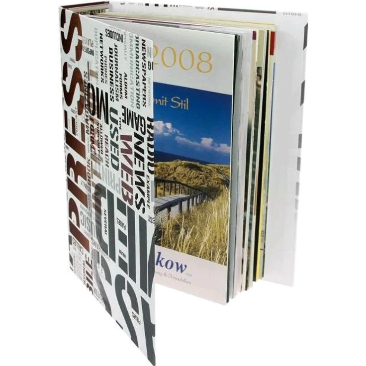 Safe Journal-Sammelordner, Fotoalbum für besondere Ereignisse, Stäbchen-Mechanik, schwarz – Bild 1