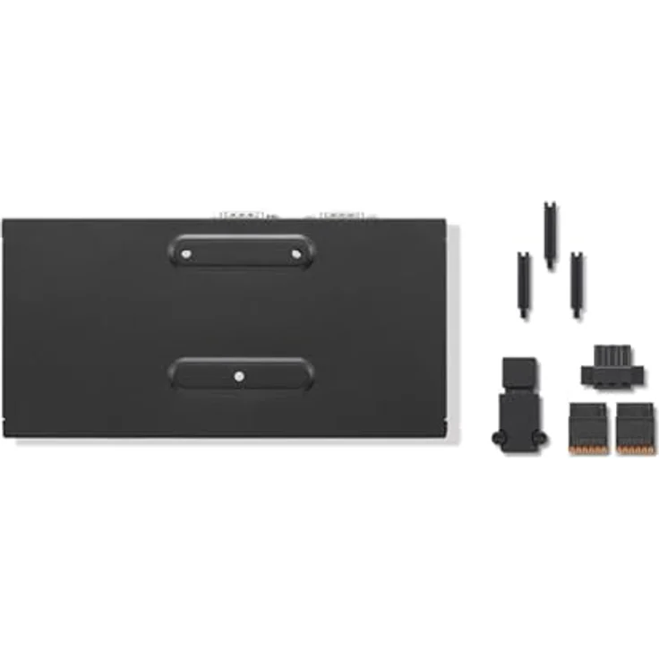 Lenovo 4XH1C95567 IO Box, Kabelgebundener USB-C Port-Replikator mit Gigabit Ethernet, Schwarz – Bild 3