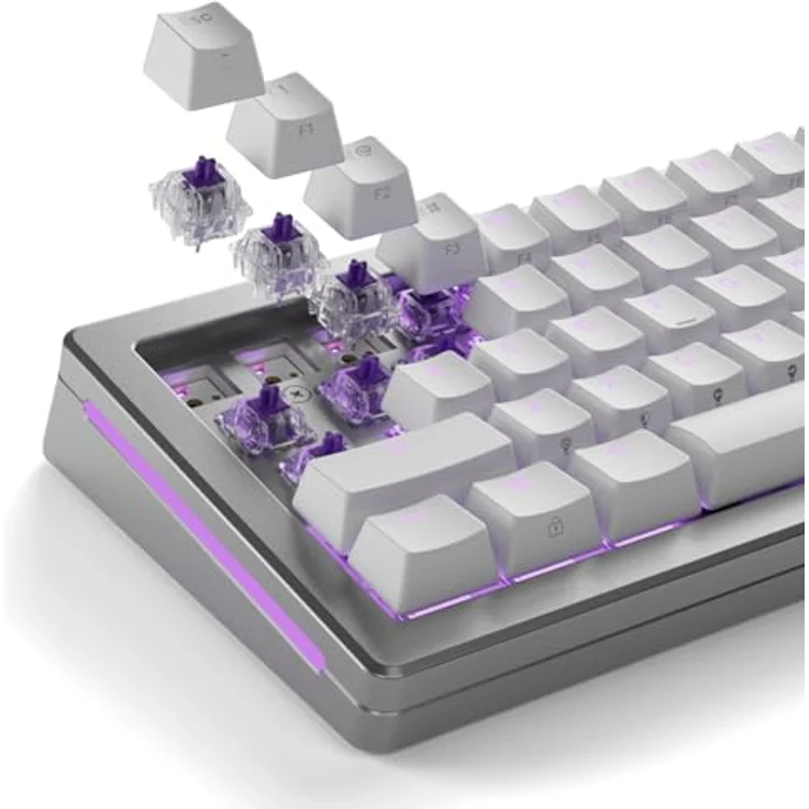 Glorious Mako Standard Switches, mechanisch, 5-Pin, taktil, MX-Stem, 45g - lubed, 110 Stück – Bild 6