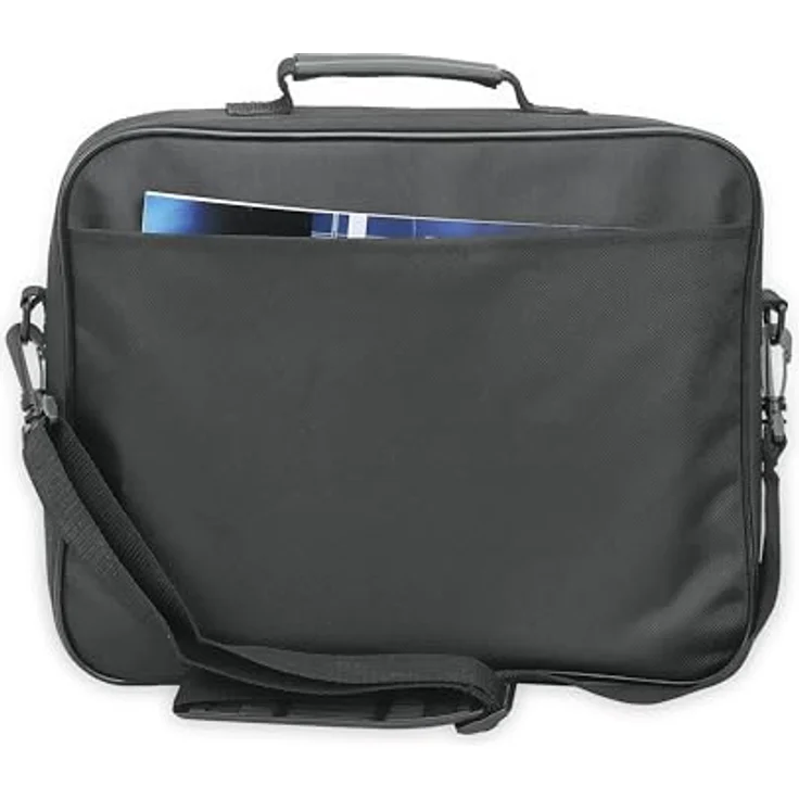 MANHATTAN Laptoptasche Notebooktasche 14.1″ vollständig aufklappbar, schwarz – Bild 5