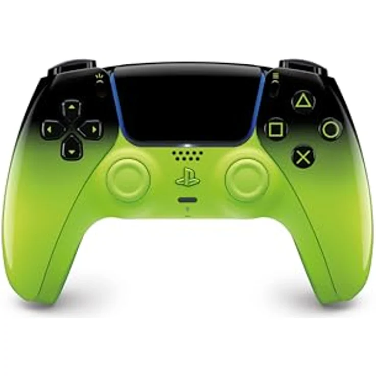 Sony DualSense, Gamepad für PlayStation 5, D-Pad, Mikrofonstummschaltung, verkabelt & kabellos, Bluetooth/USB, Grün/Schwarz – Bild 3