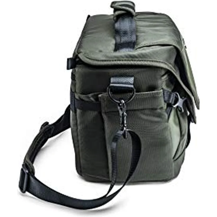Vanguard VEO SELECT 28S GR Schultertasche (Kamera Schultertasche), Grün mit Platz für professionelle DSLR-Kamera und Zubehör – Bild 4