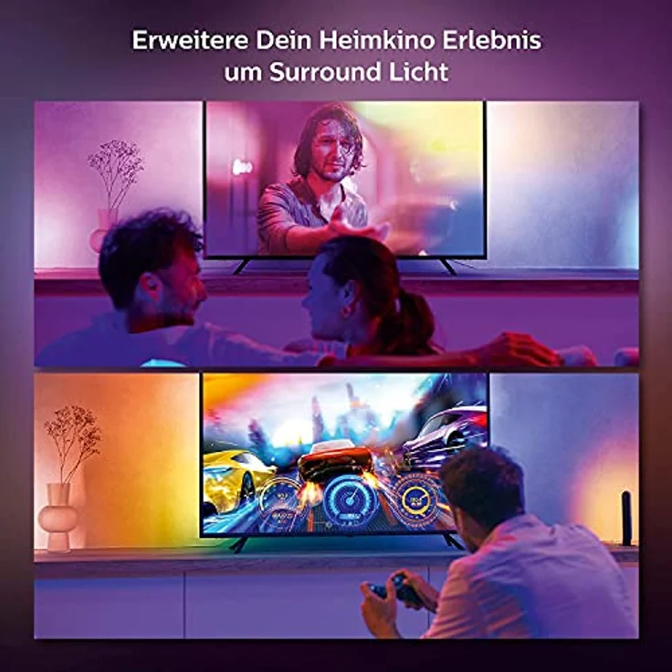 Philips Hue Play Gradient 55 Zoll Lightstrip, 16 Mio. Farben - Preisvergleich – Bild 4
