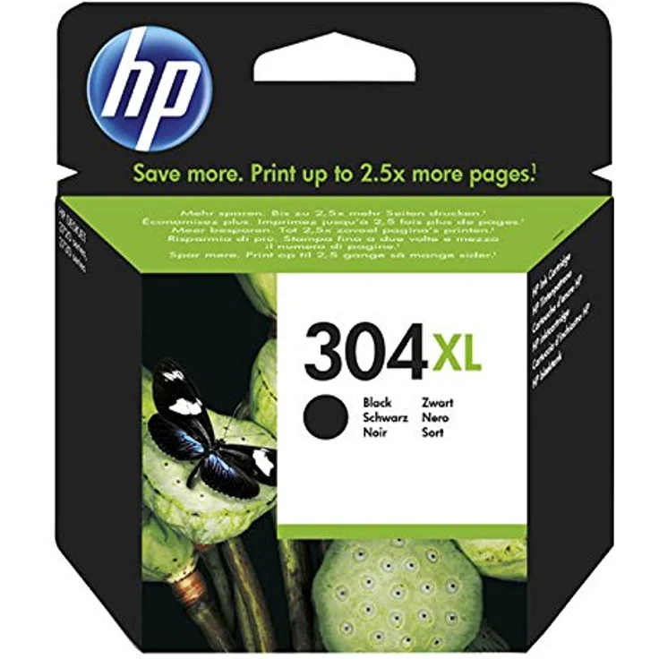 HP 304XL Schwarz Original Druckerpatrone mit hoher Reichweite für HP DeskJet 2630, 3720, 3720, 3720, 3730, 3735, 3750, 3760, HP ENVY 5020, 5030, 5032 – Bild 2