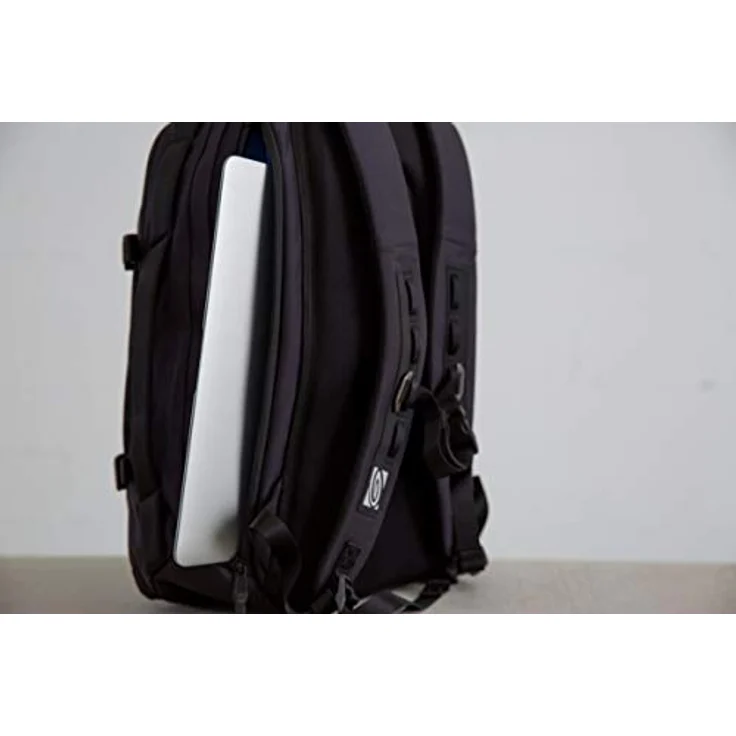 Timbuk2 Never Check Rucksack, 50 cm mit Laptopfach, 100% Polyester, schwarz – Bild 5