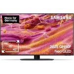 Samsung Neo QLED 4K QN90F, 50 Zoll (125 cm) Mini LED Fernseher mit NQ4 AI Gen3 Prozessor, Glare Free, Neo Quantum HDR+, 4K Upscaling Pro, Dolby Atmos, Knox Security, Samsung Vision AI Smart TV (2025)