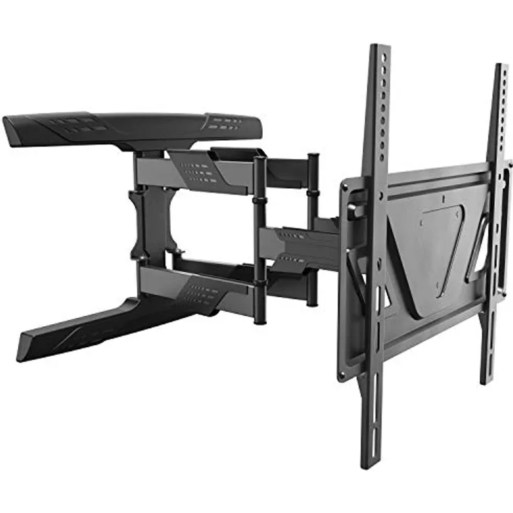 RICOO TV Wandhalterung Fernseher Schwenkbar Neigbar für 32-65 Zoll, Universal TV Halterung S9544, Fernsehhalterung für Wand, Wandhalterung Fernseher 55 Zoll+, bis 45 Kg mit max. VESA 400x400 mm