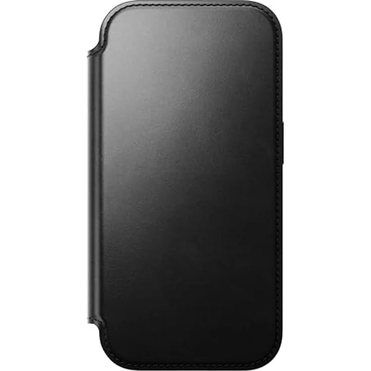 NOMAD Modern Leather Folio für iPhone 17 Pro, MagSafe-kompatible Schutzhülle aus Polycarbonat und Echtleder, schwarz (Horween) – Bild 2