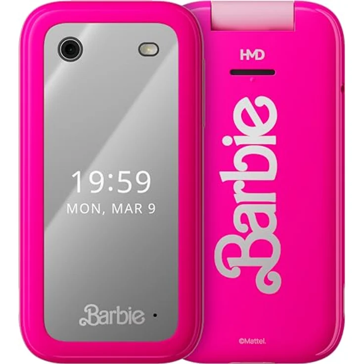 HMD Barbie Phone Rosa, Smartphone mit 128 MB Speicher, 4G und 5.0 Bluetooth – Bild 1