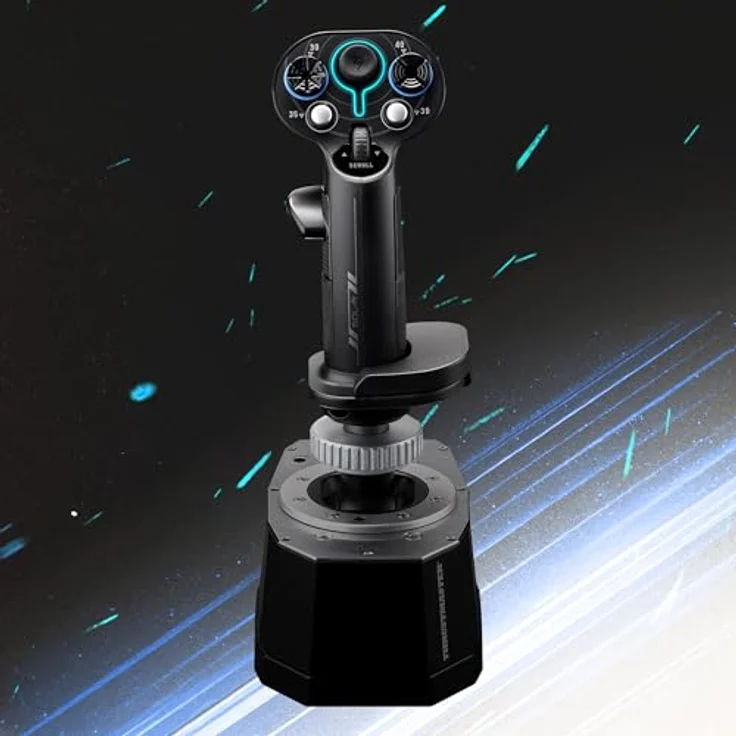Thrustmaster Sol-R 3 AddOn Grip, Gamepad mit 21 zuweisbaren Aktionstasten und H.E.A.R.T. Präzisionssensoren, ambidextrous, beleuchtet – Bild 5