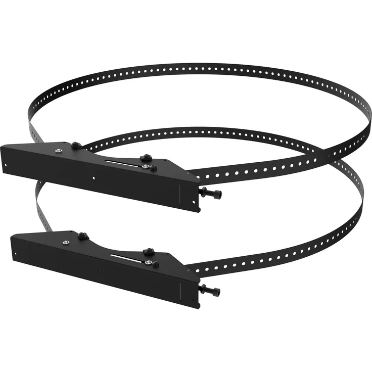Peerless CMAL, runde Säulenhalterung für Displays, 102 kg, Schwarz