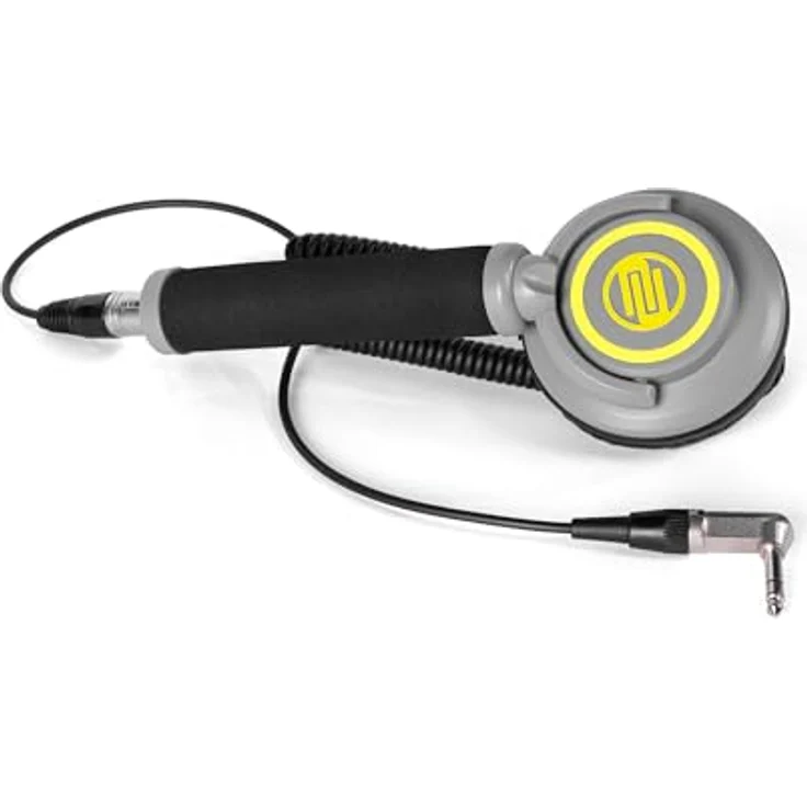 Reloop RHP-10 Mono Neon, Professioneller EIN-Ohr-DJ-Kopfhörer mit 50-mm-Neodym-Treiber und wasserabweisendem Kunstleder-Ohrpolster – Bild 1