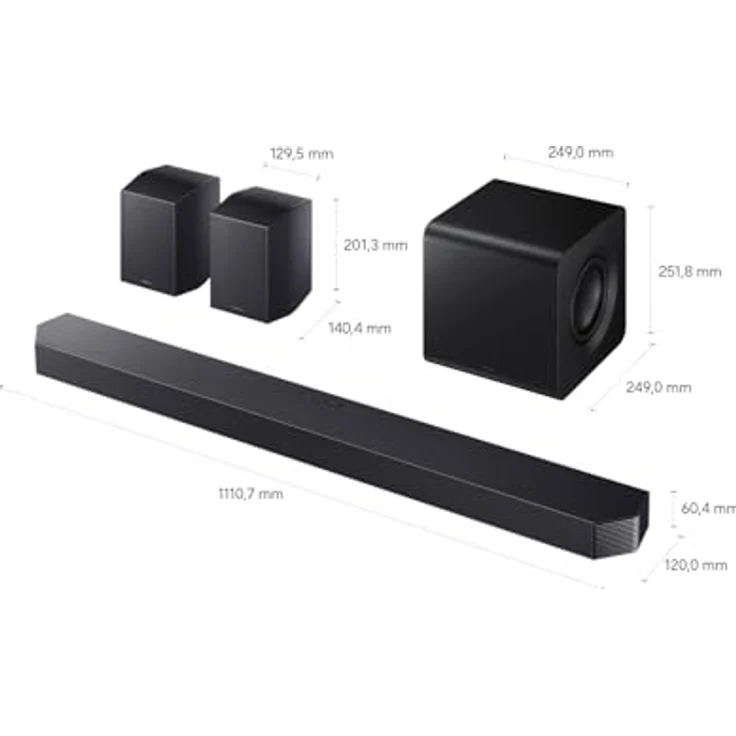 Samsung HW-Q935GH/ZG Soundbar, 9.1.4-Kanal mit Subwoofer & Rücklautsprechern, Versandkostenfrei – Bild 5