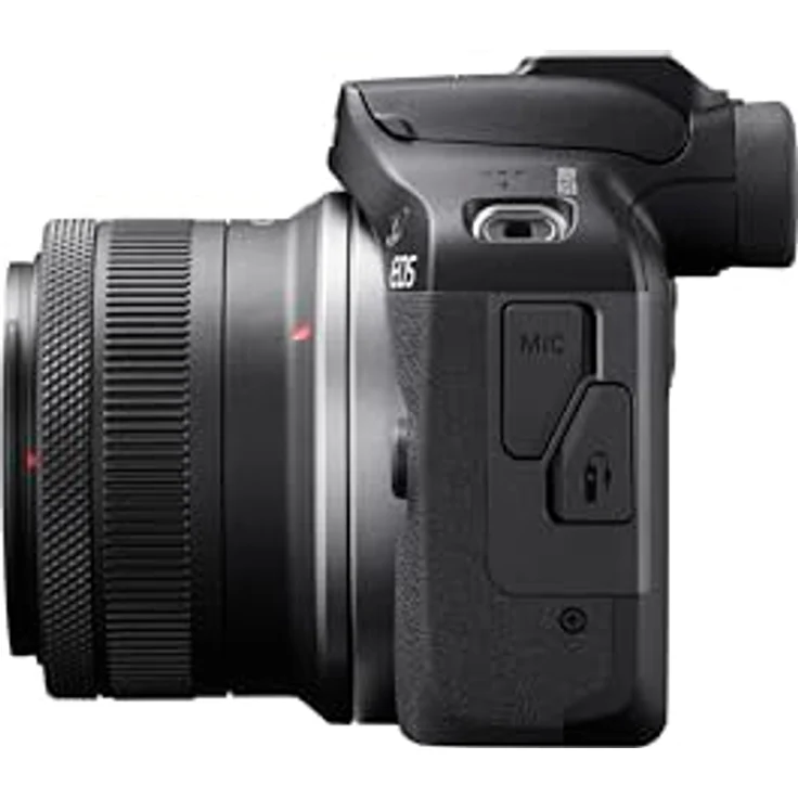 Canon EOS R100 + RF-S 18-45mm F4.5-6.3 IS STM Objektiv + Kameratasche + 64GB SD-Karte, Spiegellose Kamera mit 24,1 MP APS-C Sensor und 4K-Videoaufnahmen, Schwarz – Bild 3